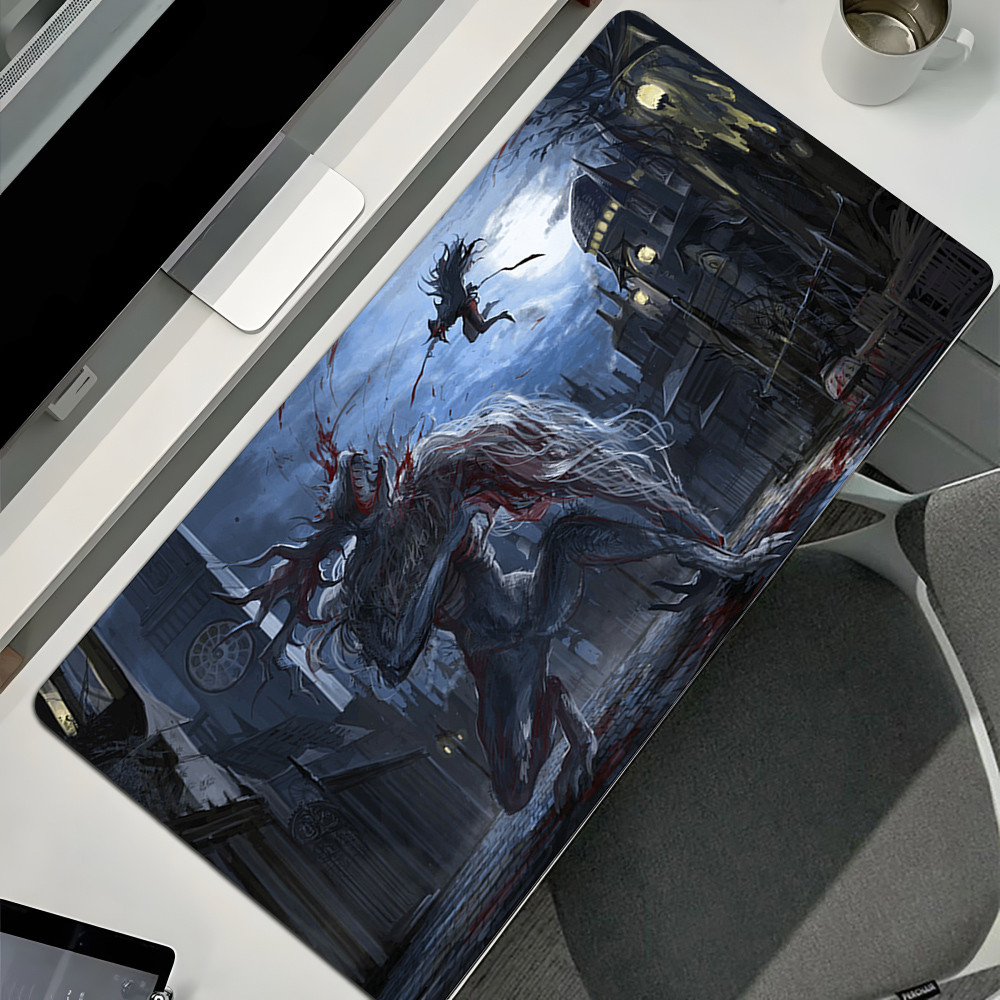 Esports Gaming Stocks - Coole neue Bloodborne Gamer-Spielmatten, E-Sport-Mauspad, großes