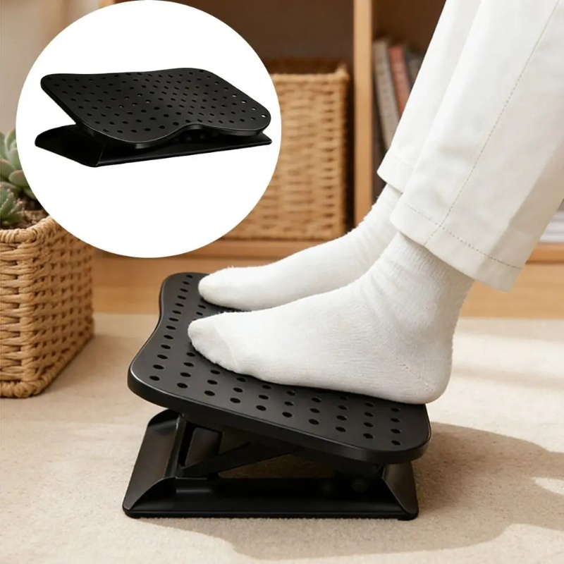 Footrest Under Desk - Ergonomische Fußstütze für den Schreibtisch, rutschfeste