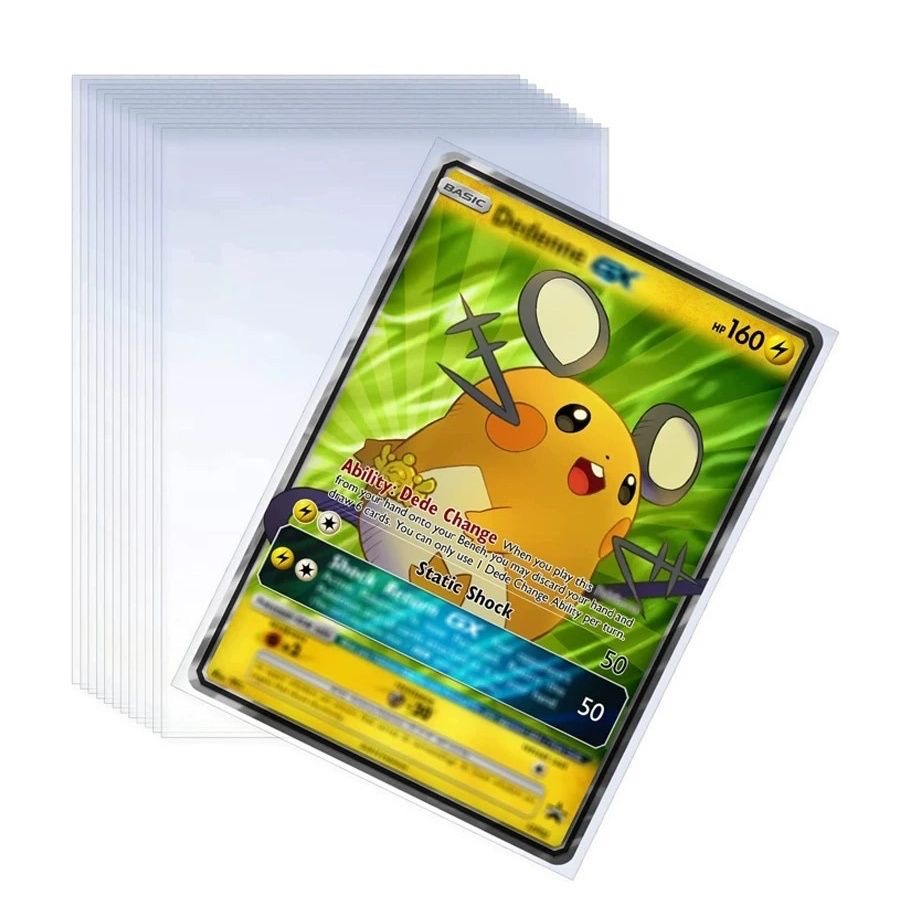 Esports Gaming Sleeve - 100Pcs Spiele Karte Ärmeln Transparent Spielen