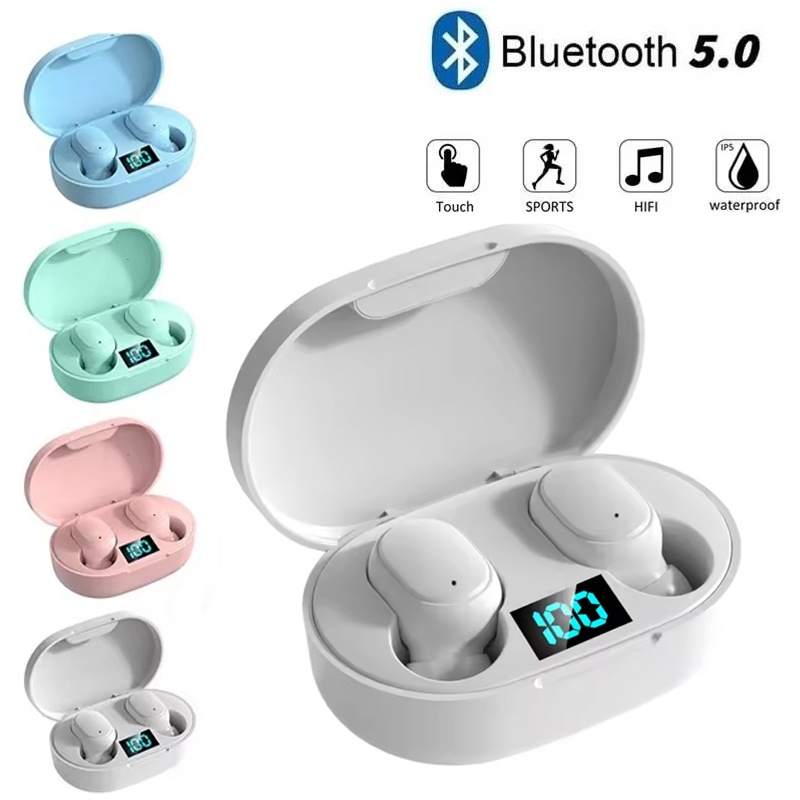 Esports Gaming Earbuds - A6S TWS Kopfhörer Drahtloses Bluetooth-Headset Touch-Control-Ohrhörer
