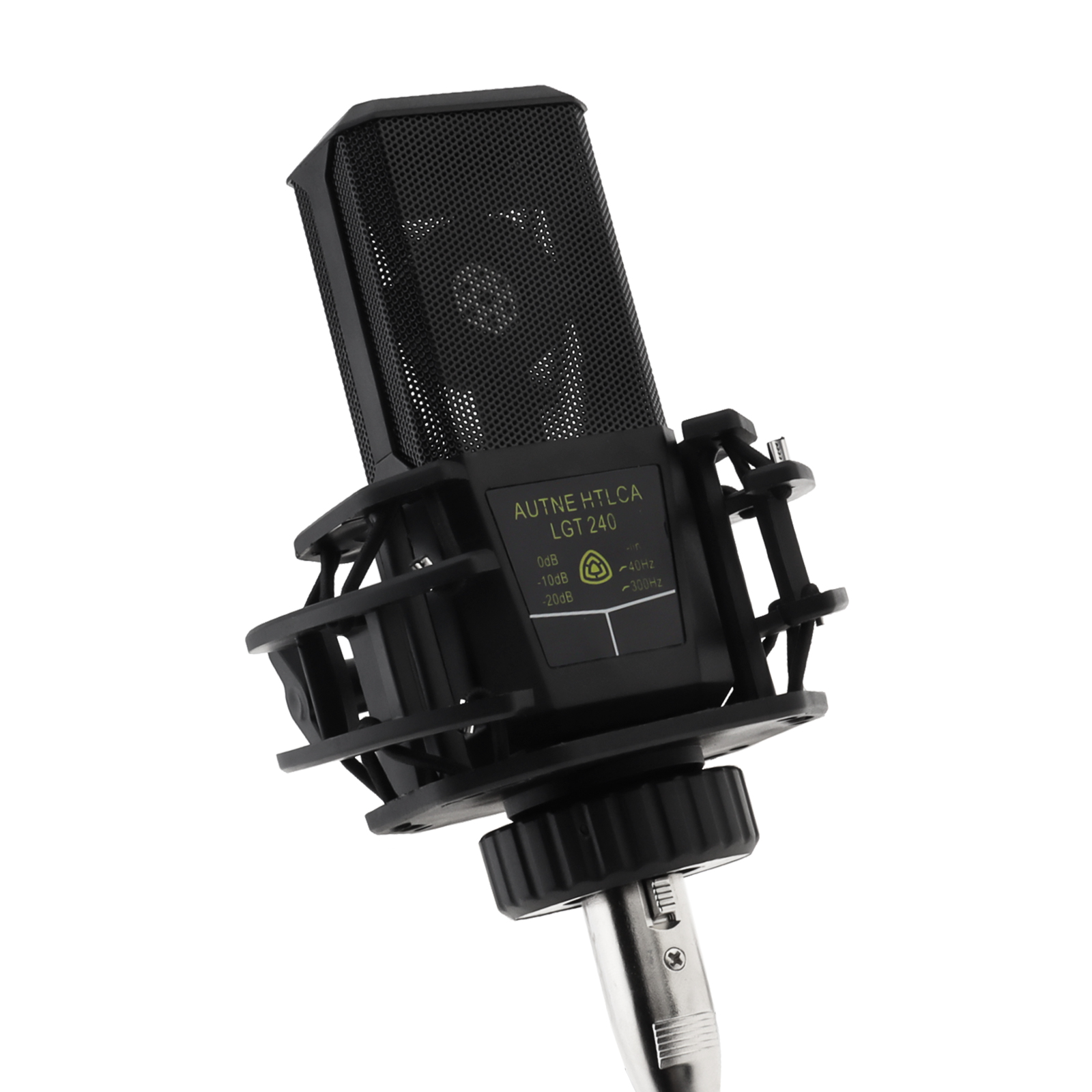 Streaming Mic Condenser - LGT240 Professionelles Kondensatormikrofon, Mikrofon, große Membran,