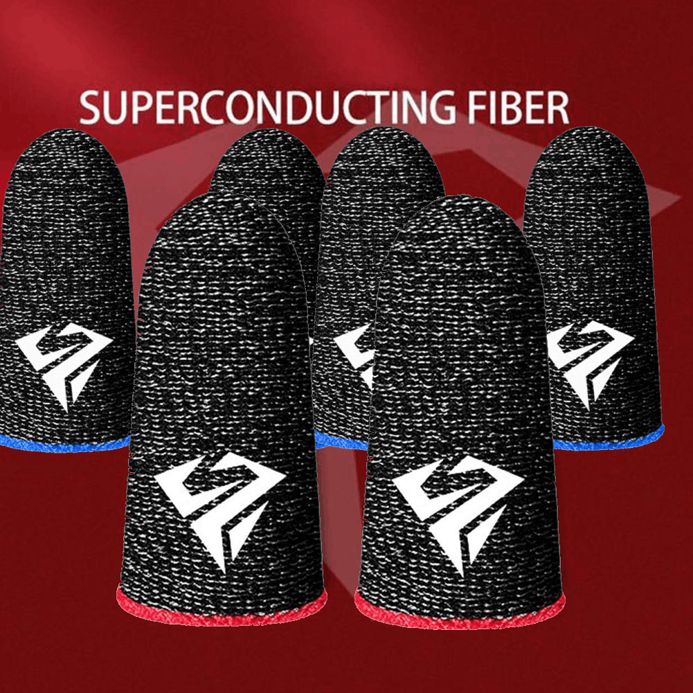 Esports Gaming Sleeve - 2/20 Stück Gaming-Fingerspitzenhandschuhe, supraleitende Fasern, ultradünn,