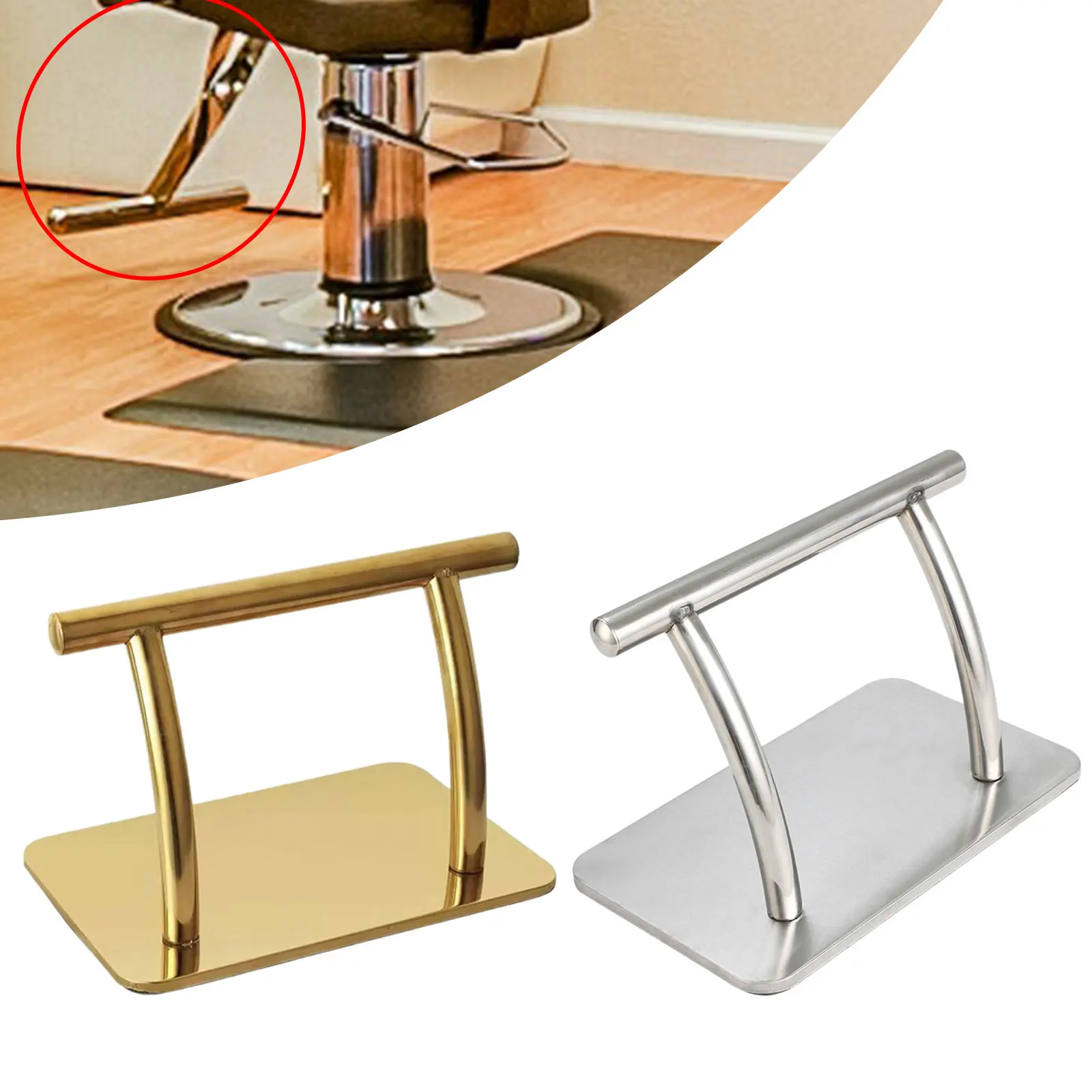Footrest Under Desk - Edelstahl-Fußstütze für unter dem Schreibtisch bei