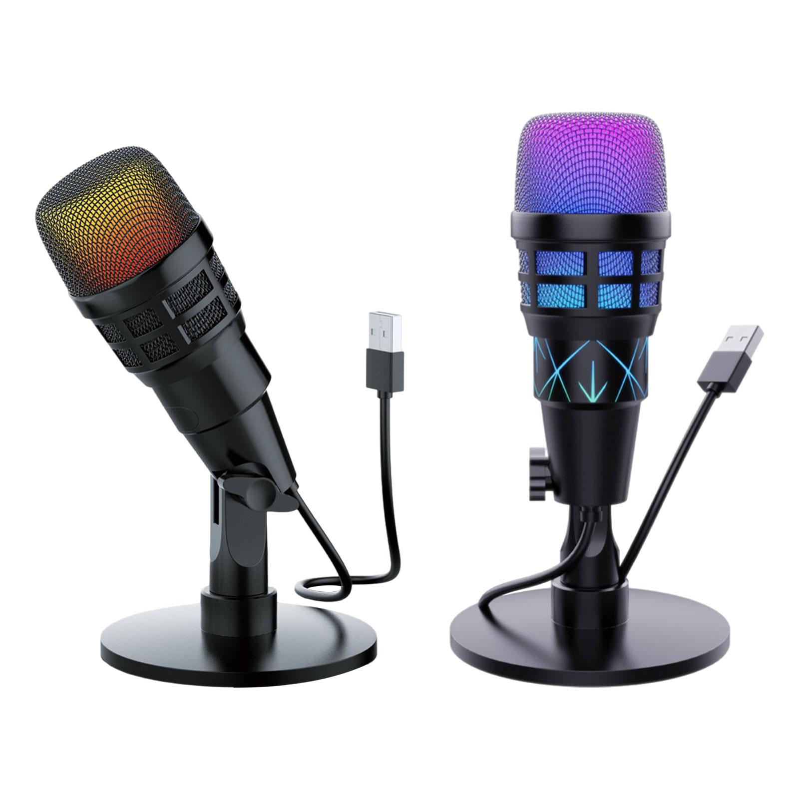 RGB USB-Kondensator-Gaming-Mik – Streaming Mic Condenser Bewertung und Preis