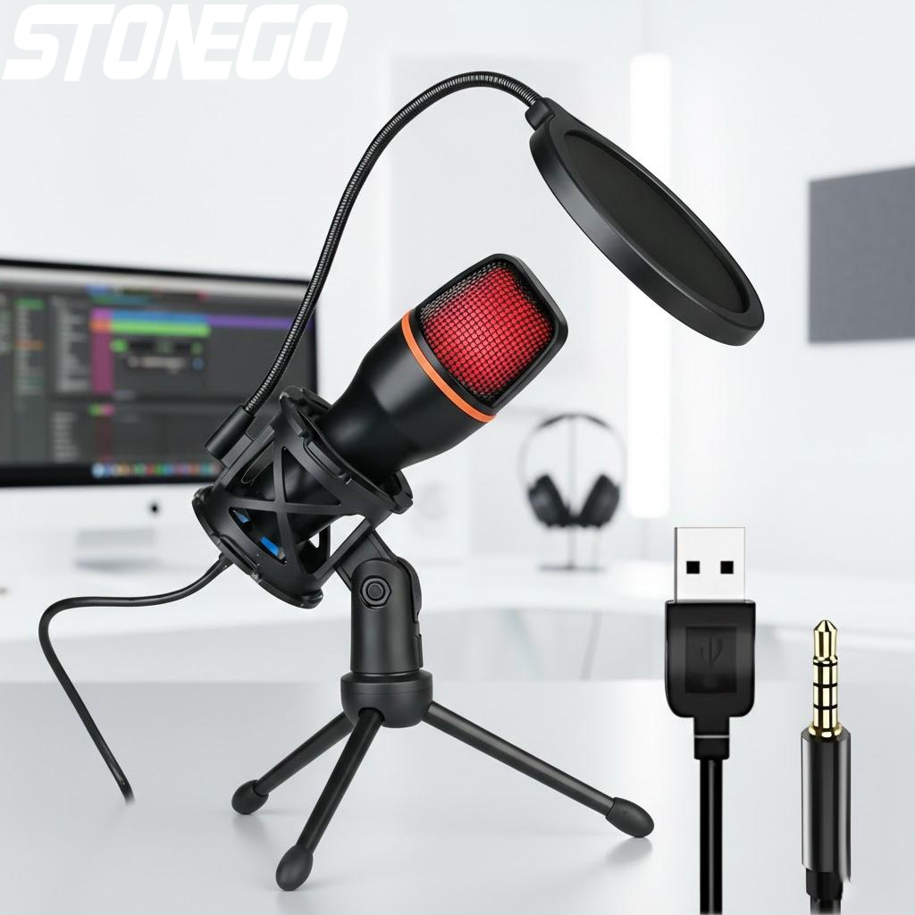 Professionelles USB-Kondensato – Streaming Mic Condenser Bewertung und Preis