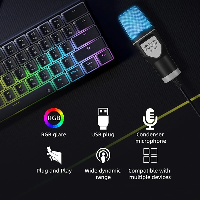 Professionelles Kondensator-Mi – Streaming Mic Condenser Bewertung und Preis