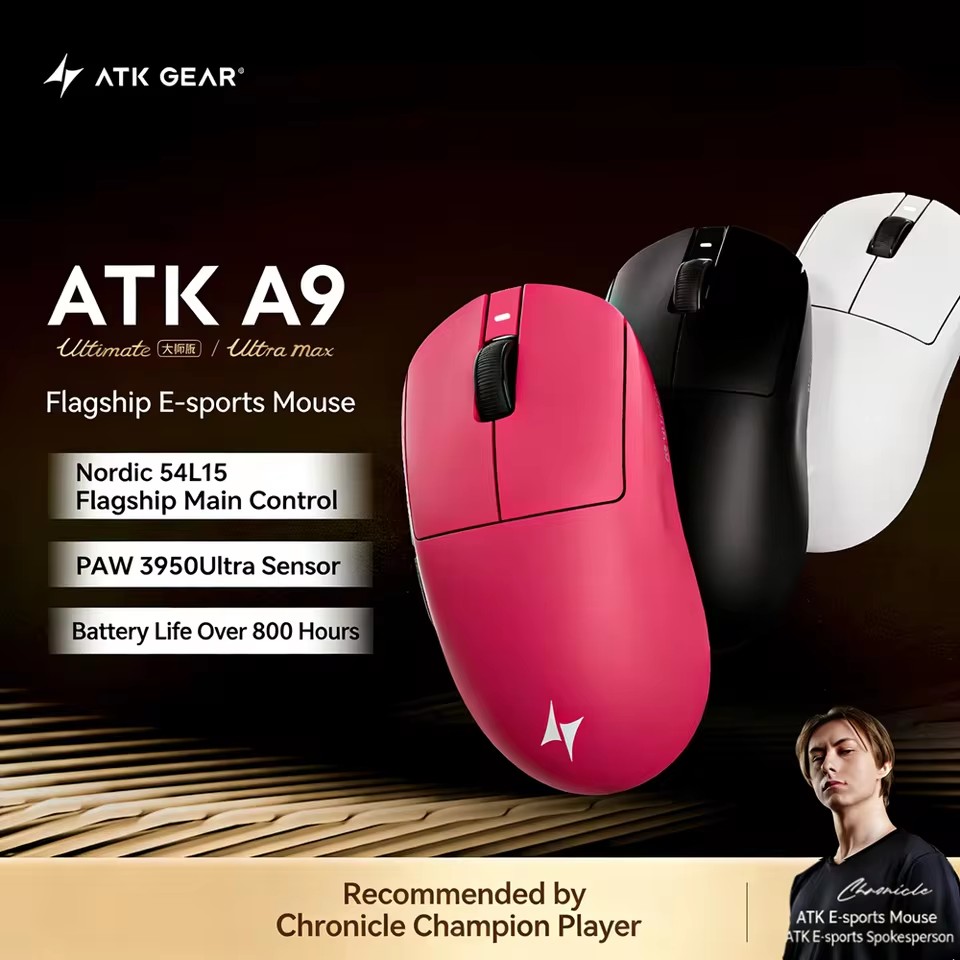 ATK A9 Air Ultimate Gaming-Mau – Ultimate Esports Gaming Bewertung und Preis