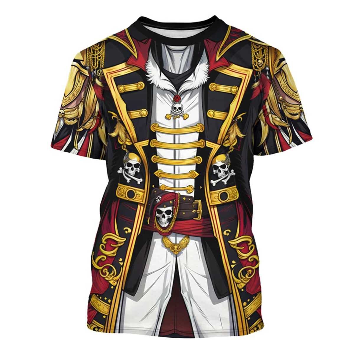 3D-gedrucktes Piratenkapitän-T – Esports Gaming Sleeve Bewertung und Preis