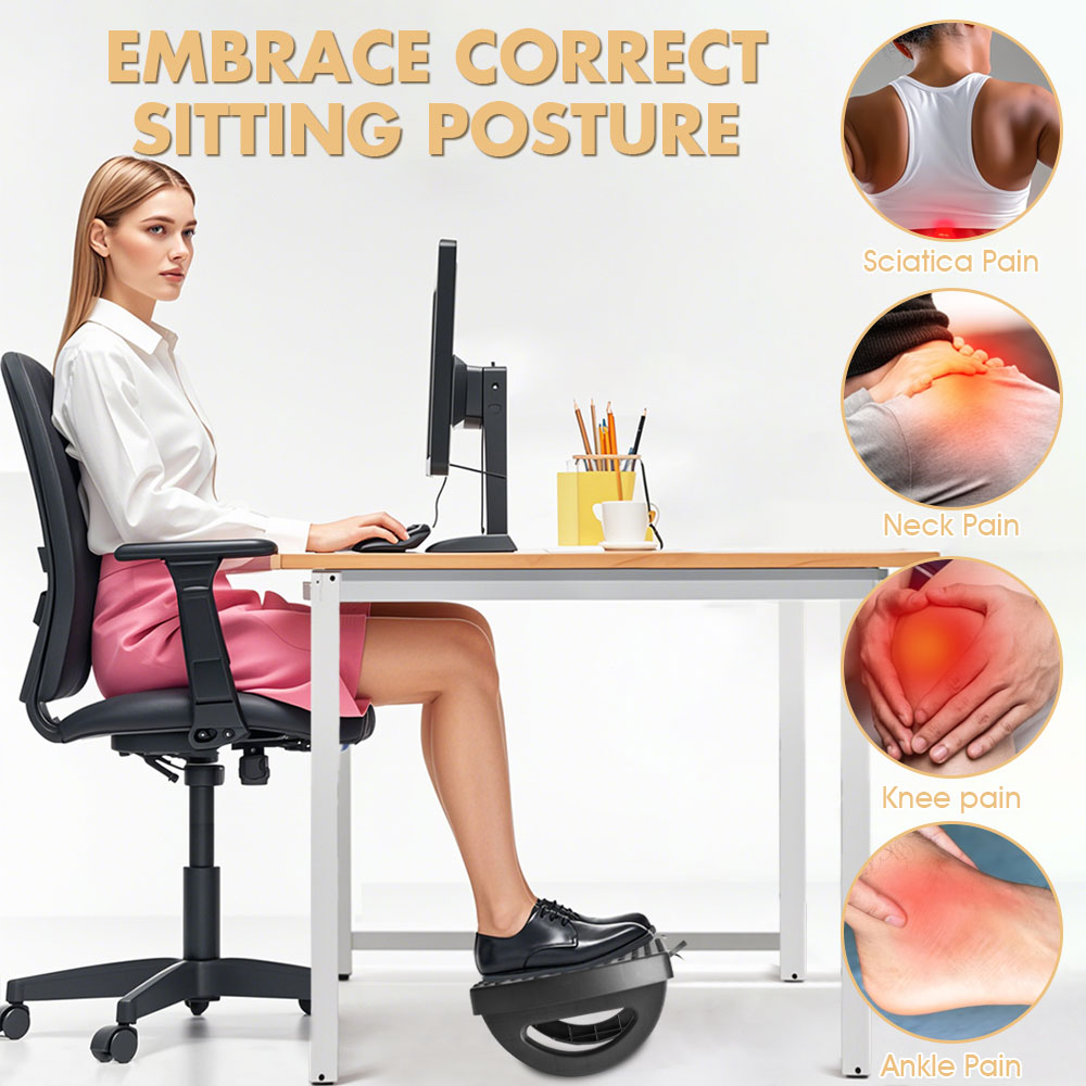 Tragbarer Home-Office-Fußhocke – Footrest Under Desk Bewertung und Preis