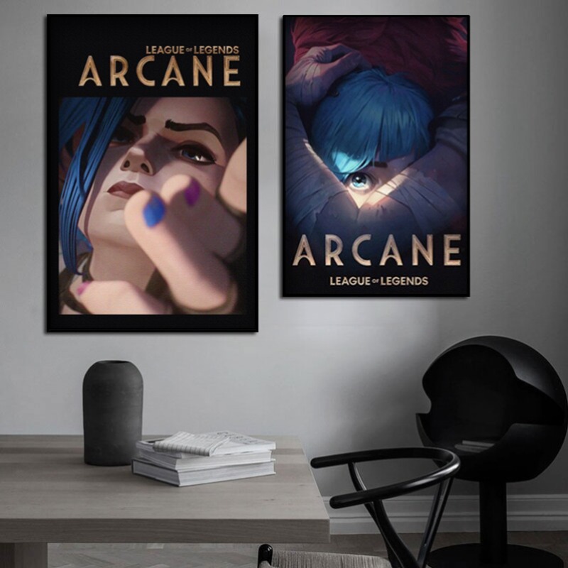 Arcane Jinx Close-Up Poster, u – Esports Gaming Stocks Bewertung und Preis