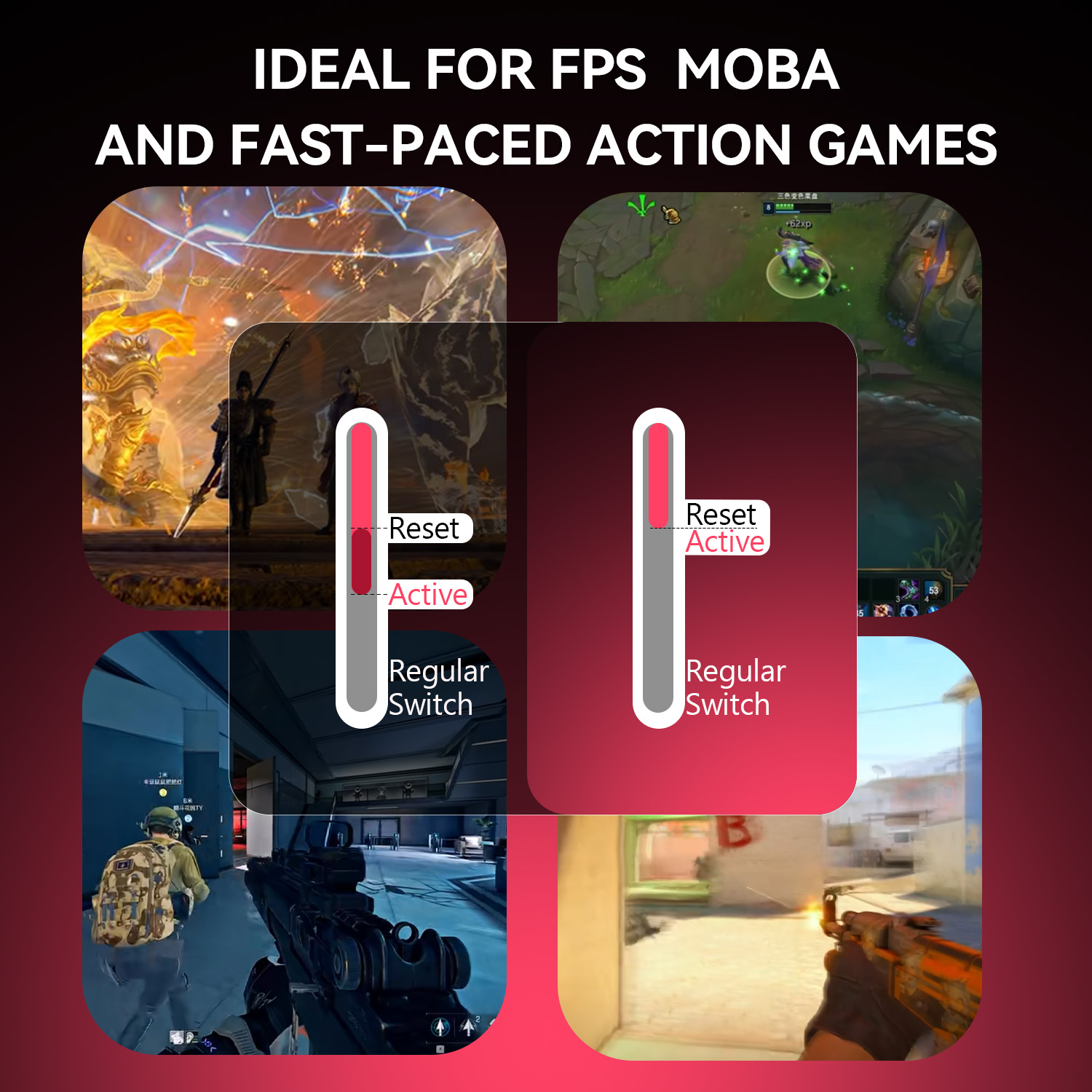DarkBeacon Flux 87 Hall-Effekt – Esports Gaming Competition Bewertung und Preis