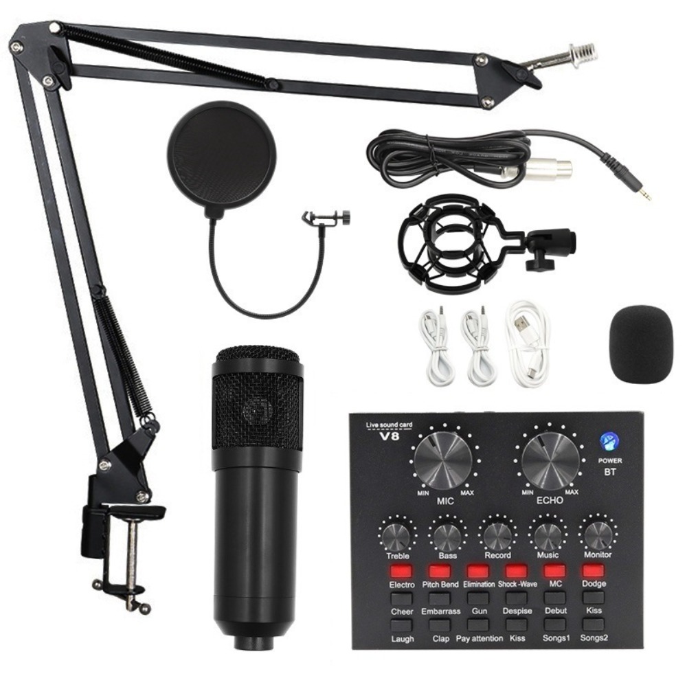 BM800 Kondensatormikrofon-Set  – Streaming Mic Condenser Bewertung und Preis