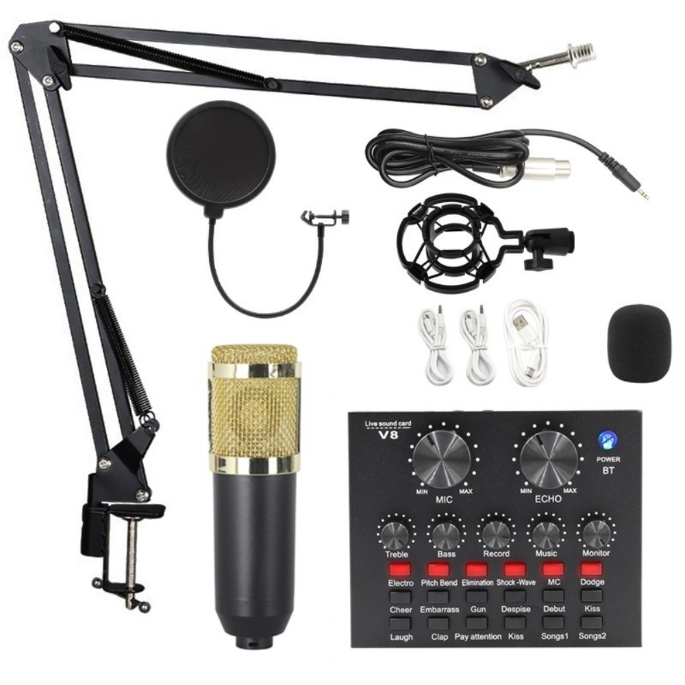 BM800 Kondensatormikrofon-Set  – Streaming Mic Condenser Bewertung und Preis