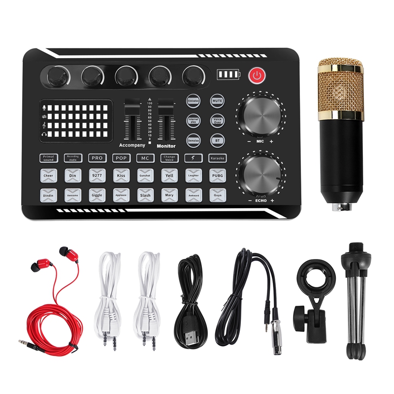 F998 Soundkarten-Set, BM-800 M – Streaming Mic Condenser Bewertung und Preis