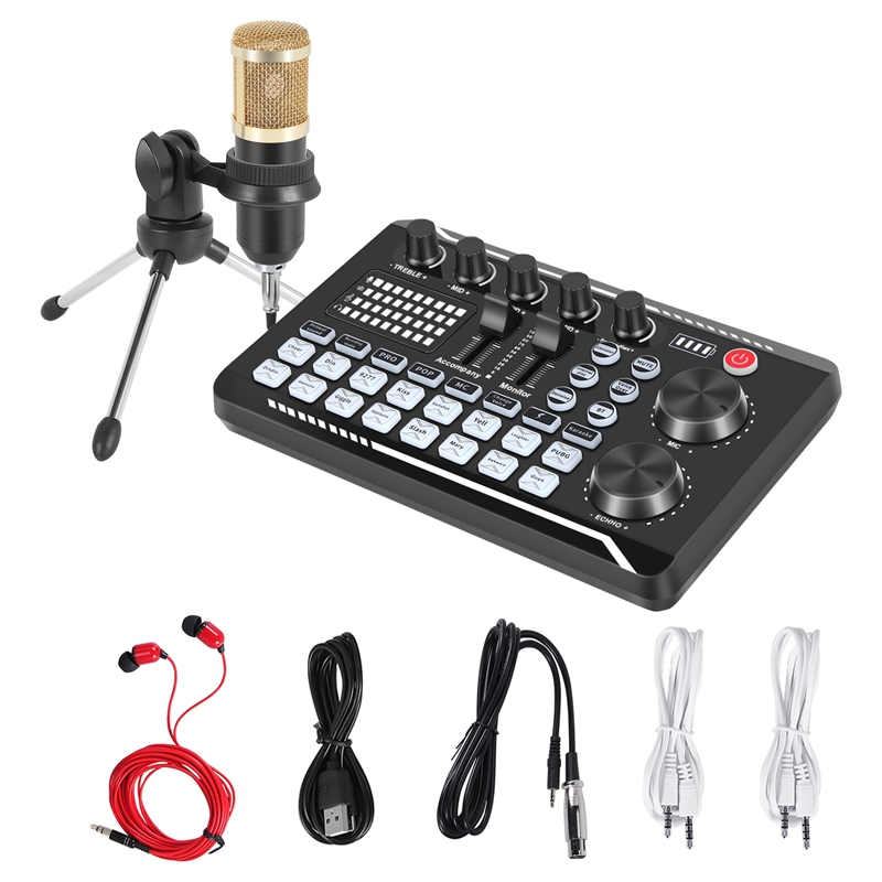 F998 Soundkarten-Set, BM-800 M – Streaming Mic Condenser Bewertung und Preis