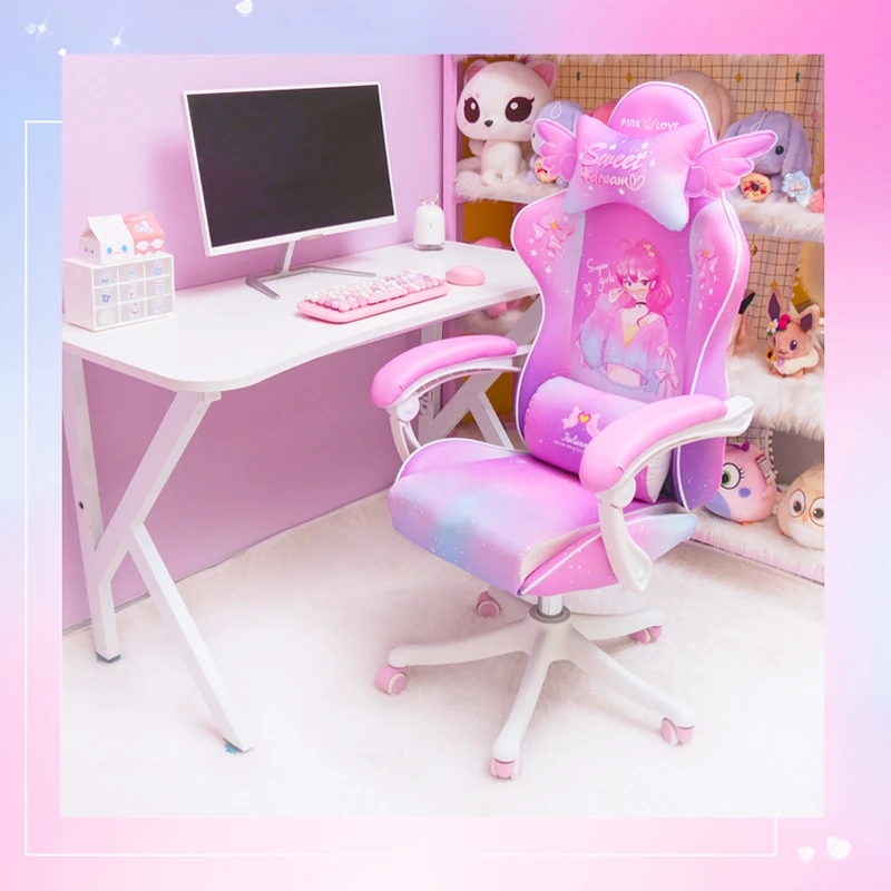 Rosa niedlichen Cartoon Anime  – Esports Gaming Competition Bewertung und Preis