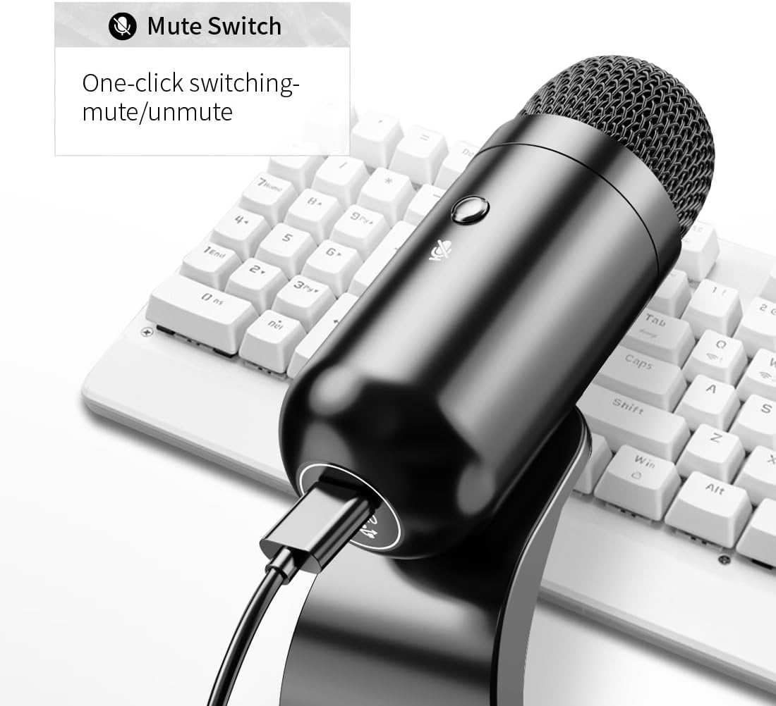 Professionelles USB-Kondensato – Streaming Mic Condenser Bewertung und Preis