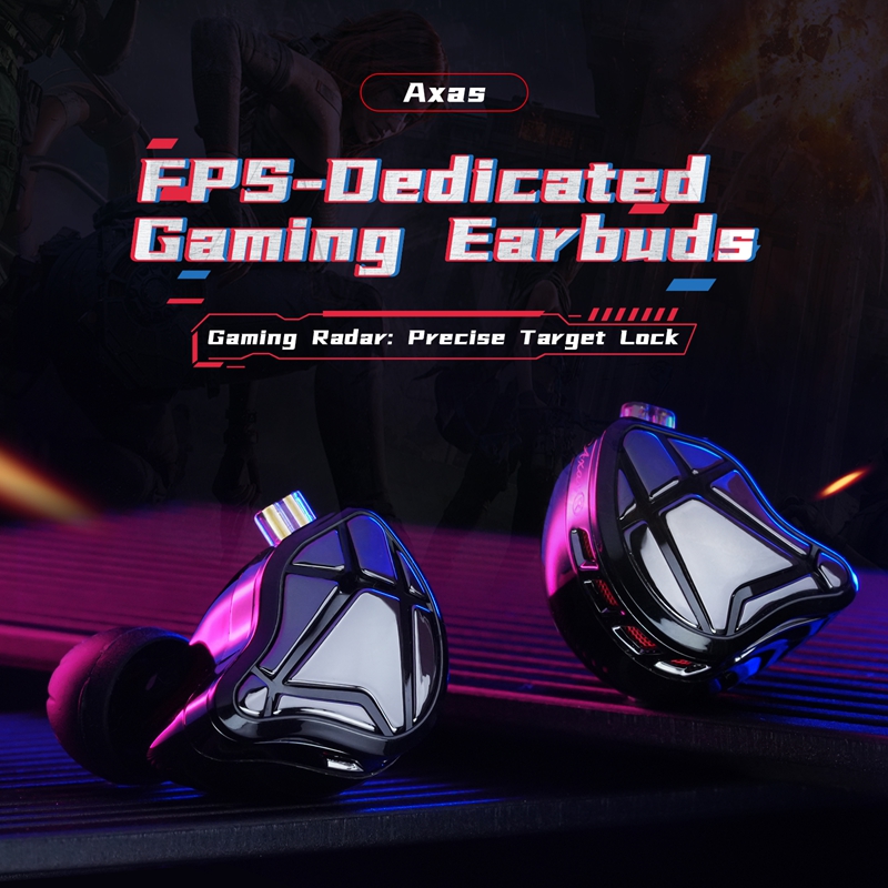    KZ Axas FPS Gaming IEM Kop – Esports Gaming Earbuds Bewertung und Preis